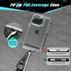 TiMOVO Clip and Go Phone Strap with Wallet, Phone Lanyard Crossbody with Zippered Pouch Adjustable Strap for Phones, Black