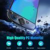 TiMOVO Controller Case for Switch 2 JoyCon, 2 Pack Magnetic Hard PC Switch 2 JoyCon Cover Shock-Absorption and Anti-Scratch, Switch 2 Accessories JoyCon Controller Cover, Black + Clear