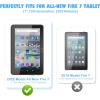 TiMOVO Fire 7 Tablet Case for Kids, Only Compatible with All-New Kindle Fire 7 Tablet (7″, 12th Generation, 2022 Release), Full Protective Cover with Handgrip & Stand, Shockproof EVA Foam, Blue