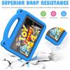 TiMOVO Fire 7 Tablet Case for Kids, Only Compatible with All-New Kindle Fire 7 Tablet (7″, 12th Generation, 2022 Release), Full Protective Cover with Handgrip & Stand, Shockproof EVA Foam, Blue