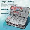 TiMOVO Game Card Case for Nintendo Switch 2/Switch OLED/lite, Compact & Portable Storage Holder Cartridge with 60 Game Card Slots, 24 3DS Cards & 36 Micro SD Cards Slots(Murals)