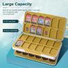 TiMOVO Game Card Case for Nintendo Switch 2/Switch OLED/lite, Compact & Portable Storage Holder Cartridge with 60 Game Card Slots, 24 3DS Cards & 36 Micro SD Cards Slots(White Eagle)