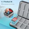 TiMOVO Game Card Case for Nintendo Switch 2/Switch OLED/lite, Compact & Portable Storage Holder Cartridge with 60 Game Card Slots, 24 3DS Cards & 36 Micro SD Cards Slots(Murals)
