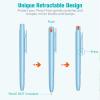 TiMOVO Holder Case Fit Pencil 2nd Generation, Retractable Protective Tip Cap Cover Fit iPad Mini 6 2021/ iPad Air 5th/4th Gen/iPad Pro 11 /Pro 12.9 2021/2020,Sky Blue