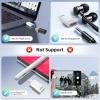 TiMOVO Lightning Female to USB C Male Adapter,Lightning to USB C Adapter Converter with 35W Fast PD Charger & Data Transfe for iPhone 15/16/Pro/Pro Max/Plus,iPad Pro/Air USB-C Adapter, Silver(White)