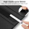 TiMOVO Pencil Holder [2Packs] for Apple iPad 9/8/7/6 Gen/iPad Air 5/4 Gen/iPad Pro 11/12.9/iPad Mini, Detachable Elastic Sleeve Apple Pencil Case for iPencil 2nd and 1st Gen/Stylus, Black + Black