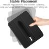 TiMOVO Pencil Holder [2Packs] for Apple iPad 9/8/7/6 Gen/iPad Air 5/4 Gen/iPad Pro 11/12.9/iPad Mini, Detachable Elastic Sleeve Apple Pencil Case for iPencil 2nd and 1st Gen/Stylus, Black + Black