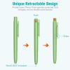 TiMOVO Pencil Holder Case Fit Apple Pencil 2nd Generation,Anti-Scratch Retractable Protective Tip Cap Case Fit iPad Mini 6 2021, iPad Air 5/4 2022, iPad Pro 11/12.9(2021/2020/2018) – Green