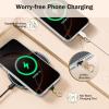 TiMOVO Phone Tether Tab Rotatable 360°, 4 Pack Cell Phone Lanyard Patch for Phone Strap, Anti-Theft Phone Tether Tab for iPhone 16, 15 & Most Smartphones, Black(Black & Gold)