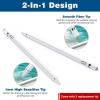 TiMOVO Stylus Pen for iPad 11th/10th/9th/8th/7th Generation, 20Hrs Work Palm Rejection iPad Pen Compatible with iPad Air 11″/13″(M3/M2)/5th/4th, Mini 6th/5th High Precise iPad Pencil 1st Gen, White(White)