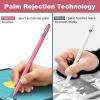 TiMOVO Stylus Pen for iPad 11th/10th/9th/8th/7th Generation, 20Hrs Work Palm Rejection iPad Pen Compatible with iPad Air 11″/13″(M3/M2)/5th/4th, Mini 6th/5th High Precise iPad Pencil 1st Gen, White(Pink)