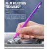 TiMOVO Stylus Pen for iPad, Pencil 2nd Generation with Palm Rejection for 2018-2025 11th/10th/9th/8th/7th Gen, Pro 13″/11″(M4)/12.9″, iPad Air 11″/13″ (M3/M2), Mini 7/6th, Blue(Gradient Purple)