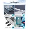 TiMOVO USB C to Lightning Microphone Adapter, 2 Pack Lightning Female to USB-C Male for Lavalier Mic Receiver, Sound Card and OTG Fit for iPhone 16/15 Series, iPad Pro/Air, Not for Headphone and Data