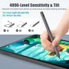 TiMOVO USI Stylus Pen for Chromebook, USI 2.0 Stylus Active Digital Pen with 4096 Control Fits HP x360, Lenovo IdeaPad Duet/Yoga, ASUS Flip C436/CC536, Google Pixel, Palm Rejection&Fast Charge-Grey(Gray)