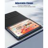 TiMOVO Universal Case for 9-11 Inch Tablet, 360 Degree Rotating Stand Protective Cover with Pen Pocket for 9 10 10.1 Inch Android Touchscreen Tablet, Black(A-black)