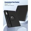TiMOVO Universal Case for 9-11 Inch Tablet, 360 Degree Rotating Stand Protective Cover with Pen Pocket for 9 10 10.1 Inch Android Touchscreen Tablet, Black(A-black)