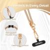 TiMOVO Universal Phone Lanyard Crossbody, Adjustable Anti-Theft Phone Strap Crossbody for Phone Cases, Cell Phone Neck Lanyard Wrist Strap for Women, Khaki(Khaki)