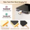 TiMOVO Universal Phone Lanyard, Metal Cell Phone Chain Anti-Theft Crossbody Strap for iPhone 17, 16 Series and Most Smartphones, Cell Phone Neck Holder for Women, Gold & Black(Khaki)