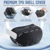 TiMOVO VR Protective Accessory Set for Meta Quest 3, VR Protective Cover Include Controller Grip, VR Shell Cover, Face Cover,Lens Cover, Thumb Girp,Eye Cover, Protective Shell for Oculus Quest 3,Black