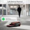 TiMOVO Wallet Tracker Card for Apple Find My, (iOS Only) Wireless Charging Rechargeable Wallet Finder for Purse Luggage Tag, Passports, IP68 Waterproof Bluetooth Item Locator Tracker – Black(1 Pack)