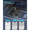 TiMOVO Wireless CarPlay Adapter, Convert Wired to Bluetooth Wireless Carplay, Plug & Play, Mini Size for iPhone iOS 10 Later & Cars from 2016 Later, Black(Black)