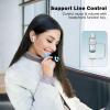 TiMOVO for Lightning to USB C Audio Headphone Adapter with Line Control, Lighting to USB C Earphone Adaptor for iPhone 16/15 Series, iPad Air/Pro/Mini, Not for Charging and Data Transfer, White(Gray)