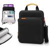 TiMOVO 13 Inch Tablet Handbag with Shoulder Strap for iPad Air 13″ M3 2025, iPad Pro 13″, iPad Pro 12.9″, Galaxy Tab S9 Plus/S10+/S10 Plus/S9 FE+/S9 FE Plus 12.4″, Remarkable Paper Pro 11.8″, Black(Black)