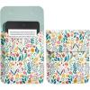 TiMOVO 6 Inch Tablet Sleeve for All-New 6″ Kindle 11th Generation 2024/2022, Protective Sleeve Cover Case with Pocket for Kindle E-Reader, Light Blue(Flowers)
