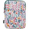 TiMOVO 6-7 Inch Sleeve Case for All-New Kindle Paperwhite and Kindle Colorsoft Signature Edition, Protective Sleeve Cover Pouch Bag Carrying Case for Kindle E-Reader/Oasis, Space Gray(A-Flowers)