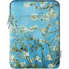 TiMOVO 9-11″ Tablet Sleeve Bag for iPad 11-inch A16 2025, iPad 10th Gen. 10.9″, iPad 10.2″, iPad Air 11 Inch/5th/4th Gen. 10.9″, Galaxy Tab A9 Plus 11″, Protective Bag Fit Smart Keyboard, Dusty Blue(Apricot Blossom)