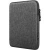 TiMOVO 9-11″ Tablet Sleeve Bag for iPad 11-inch A16 2025, iPad 10th Gen. 10.9″, iPad 10.2″, iPad Air 11 Inch/5th/4th Gen. 10.9″, Galaxy Tab A9 Plus 11″, Protective Bag Fit Smart Keyboard, Dusty Blue(Aa-Dark Gray)