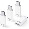 TiMOVO Adapter for Lightning to USB C Adapter, 4 Pack Lightn-ing Female to USB C Male Adapter Converter 35W Fast PD Charger & Data Transfe for iPhone 15/16/Pro/Pro Max/Plus,iPad Pro/Air USB-C Adapter