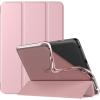 TiMOVO Case for All-New Kindle Fire HD 8 Tablet and Fire HD 8 Plus Tablet (10th Generation, 2020 Release), Soft TPU Translucent Frosted Back Slim Cover Shell with Auto Wake/Sleep – Rose Gold
