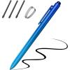 TiMOVO EMR Stylus Pen Compatible with Remarkable 2, Digital Stylus for Remarkable with Eraser, Tilt, 4096 Sensitivity, Palm Rejection, Title Support Pen for EMR Devices, Black(Blue)