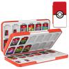 TiMOVO Game Card Case for Nintendo Switch 2/Switch OLED/lite, Compact & Portable Storage Holder Cartridge with 60 Game Card Slots, 24 3DS Cards & 36 Micro SD Cards Slots(Circle)