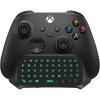 TiMOVO Green Backlight Keyboard for Xbox One, Xbox Series X/S,Wireless Chatpad Message KeyPad with Headset & Audio Jack,Mini Game Keyboard Fit Xbox One/One S/One Elite/2, 2.4G Receiver Included, Black(Black)