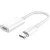 TiMOVO Lightning to USB C Adapter for iPhone 15 Pro Max/15 Pro/15 Plus, Type C Charger Connector Cable Support 35W Fast Charging & Data Transfer, Lightning Converter for iPad Not for Audio OTG(1 Pack)