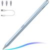 TiMOVO Magnetic Stylus Pen Compatible with Remarkable Paper Pro/Pro Move with Eraser, Digital Pen for Remarkable Paper Pro with 4096 Pressure Sensitivity, Palm Rejection & Spare Nibs, Black(Blue)