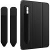 imageTiMOVO Pencil Holder 2Packs for Apple iPad 9876 GeniPad Air 54 GeniPad Pro 11129iPad Mini Detachable Elastic Sleeve Apple Pencil Case for iPencil 2nd and 1st GenStylus Black  Black