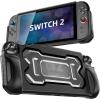 TiMOVO Protective Case for Nintendo Switch 2 2025, TPU Grip Protective Cover with Ergonomic Design for Switch 2 Console Accessories, Shock-Absorption, Anti-Scratch, Precise Cutouts Case, Black(Black)