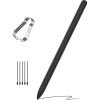 TiMOVO S Pen for Samsung Galaxy Tab S10 FE/S9 FE Series with Eraser, Stylus Pen with 5 Replacement Nibs, Precise Writing, Palm Rejection, Magnetic Adsorption, Black
