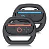 TiMOVO Steering Wheel Compatible with Nintendo Switch 2 JoyCon, Racing Wheel for Switch 2 Controllers, Switch 2 Wheel Controller JoyCon ABS, Racing Game Wheel Switch 2 Accessories, Black