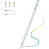 TiMOVO Stylus Pen for iPad 11th/10th/9th/8th/7th Generation, 20Hrs Work Palm Rejection iPad Pen Compatible with iPad Air 11″/13″(M3/M2)/5th/4th, Mini 6th/5th High Precise iPad Pencil 1st Gen, White(White)