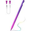 TiMOVO Stylus Pen for iPad, Pencil 2nd Generation with Palm Rejection for 2018-2025 11th/10th/9th/8th/7th Gen, Pro 13″/11″(M4)/12.9″, iPad Air 11″/13″ (M3/M2), Mini 7/6th, Blue(Gradient Purple)