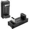 TiMOVO USB C 180 Degree Adapter 2 Pack, 140W Fast PD Charging for ROG Ally/Steam Deck/Lenovo Legion Go Accessories