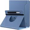 TiMOVO Universal Case for 9-11 Inch Tablet, 360 Degree Rotating Stand Protective Cover with Pen Pocket for 9 10 10.1 Inch Android Touchscreen Tablet, Black(Denim Blue)