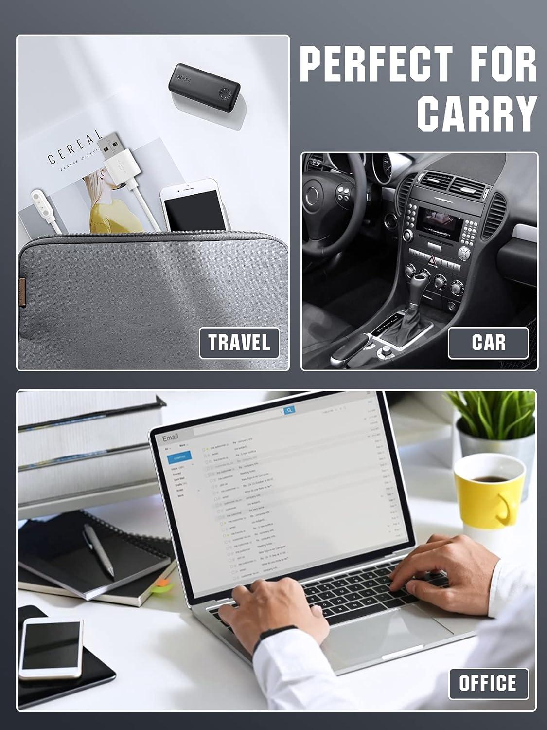 imageTiMOVO 33FT Smart Watch Charger Compatible with YAMAY Letsfit VeryFitPro Magnetic USB Smartwatch Charging Cable for Willful SW021 SW023 SW025Umidigi Uwatch 3S 3 2 2S BlackWhite