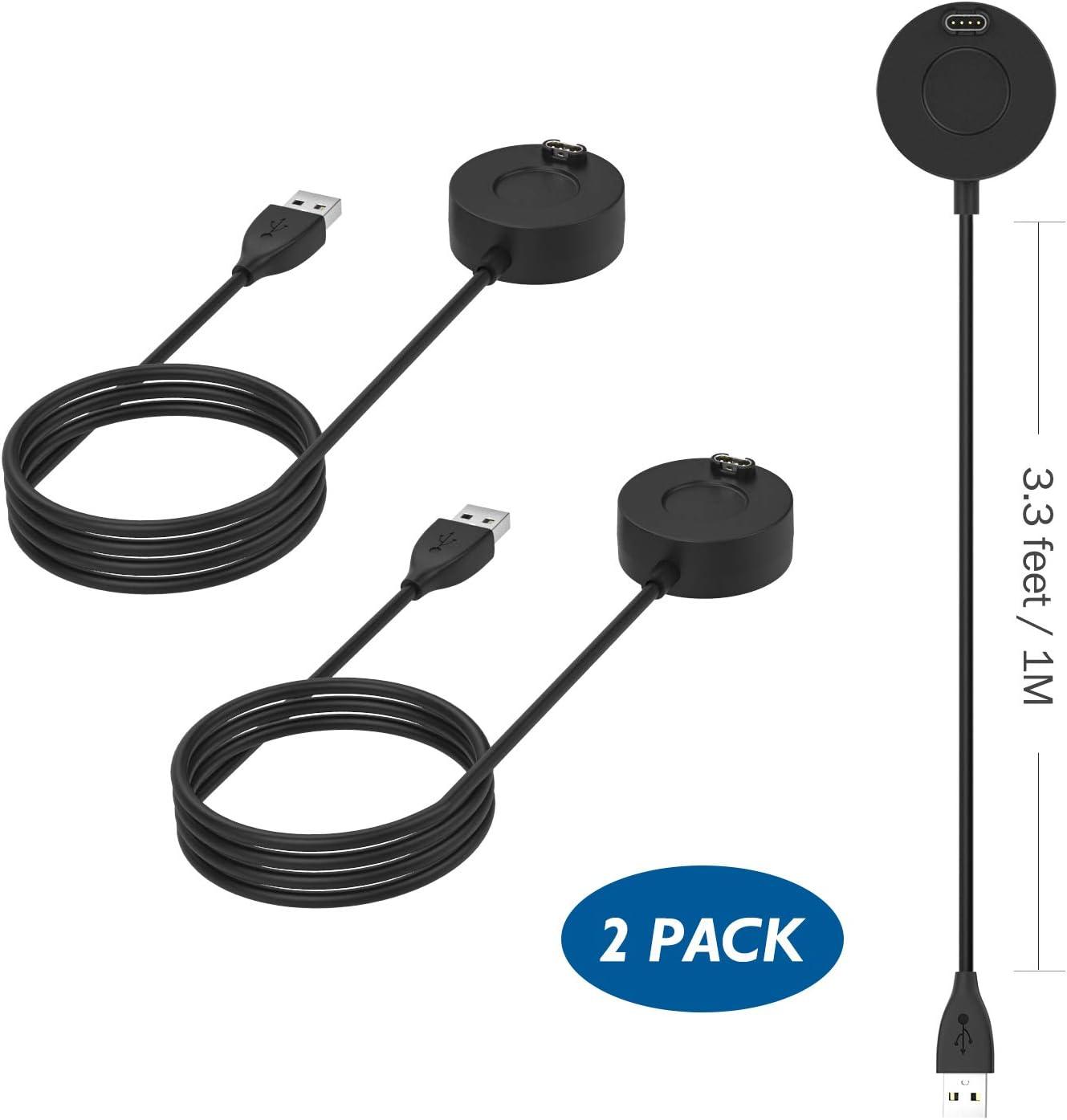 imageTiMOVO Charger Dock Compatible with Garmin Venu33SFenix 5Fenix 62Pack Portable Charging Dock Station Cradle with USB Cable Fit Venu 33SFenix 55S5X66S6XForerunner 935245945Vivoactive3