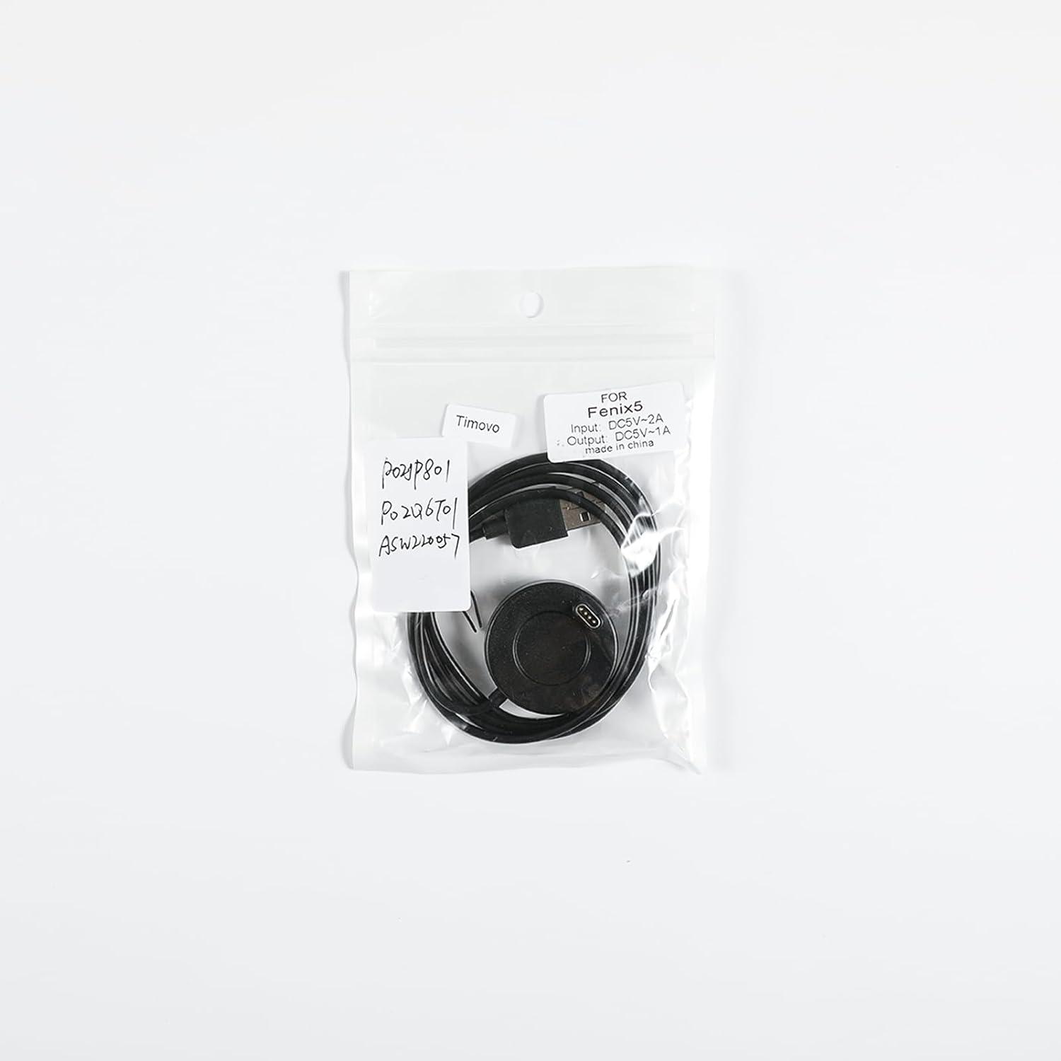 imageTiMOVO Charger Dock Compatible with Garmin Venu33SFenix 5Fenix 62Pack Portable Charging Dock Station Cradle with USB Cable Fit Venu 33SFenix 55S5X66S6XForerunner 935245945Vivoactive3