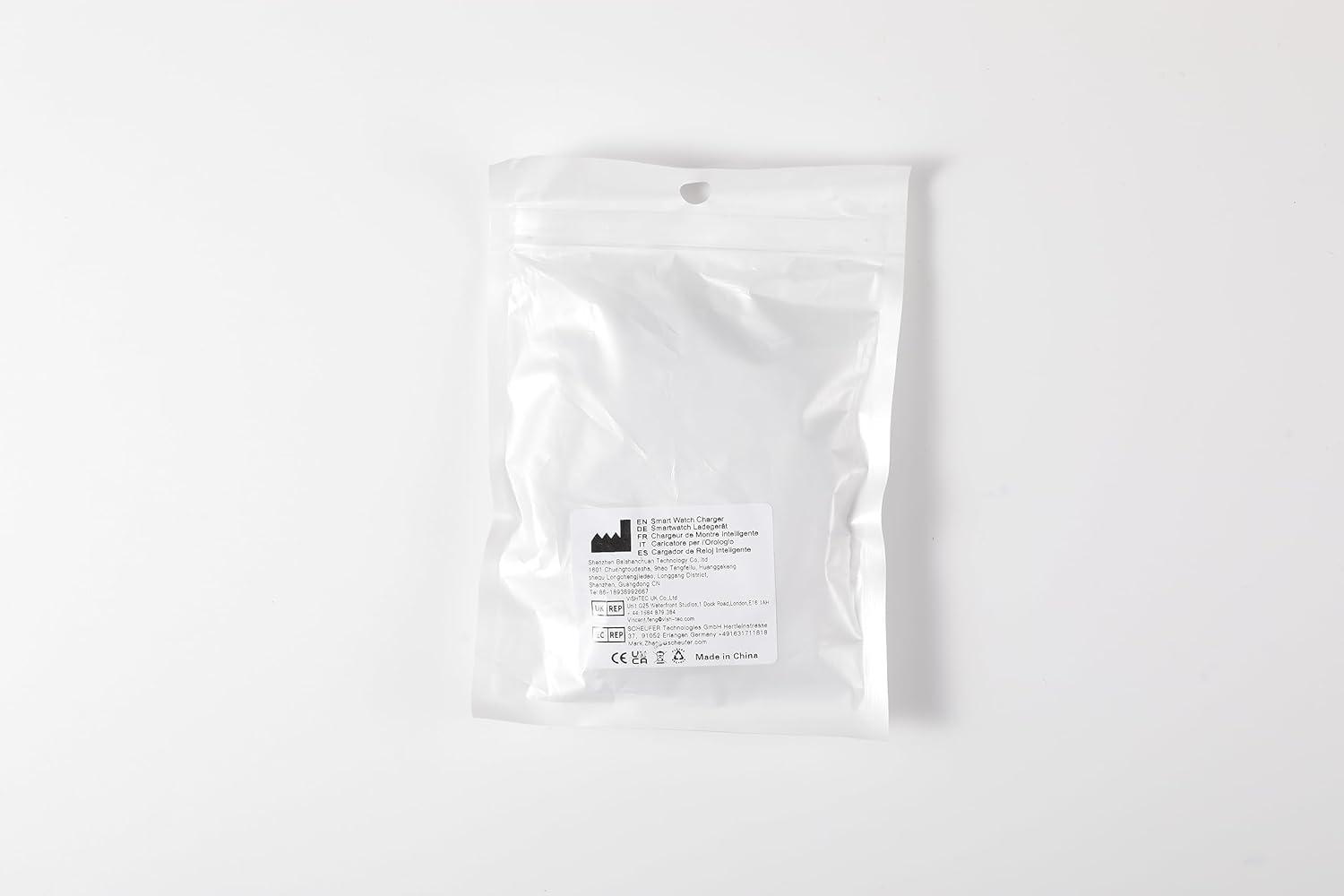 imageTiMOVO Compatible with TicWatch Pro 5TicWatch Pro 3 ChargerTicWatch Pro 3 LTE Charger2 Pcs 33 Ft Magnetic Charging DockUSB Charging Cable Clip CradleReplacement Charger Power Cable Cord Black